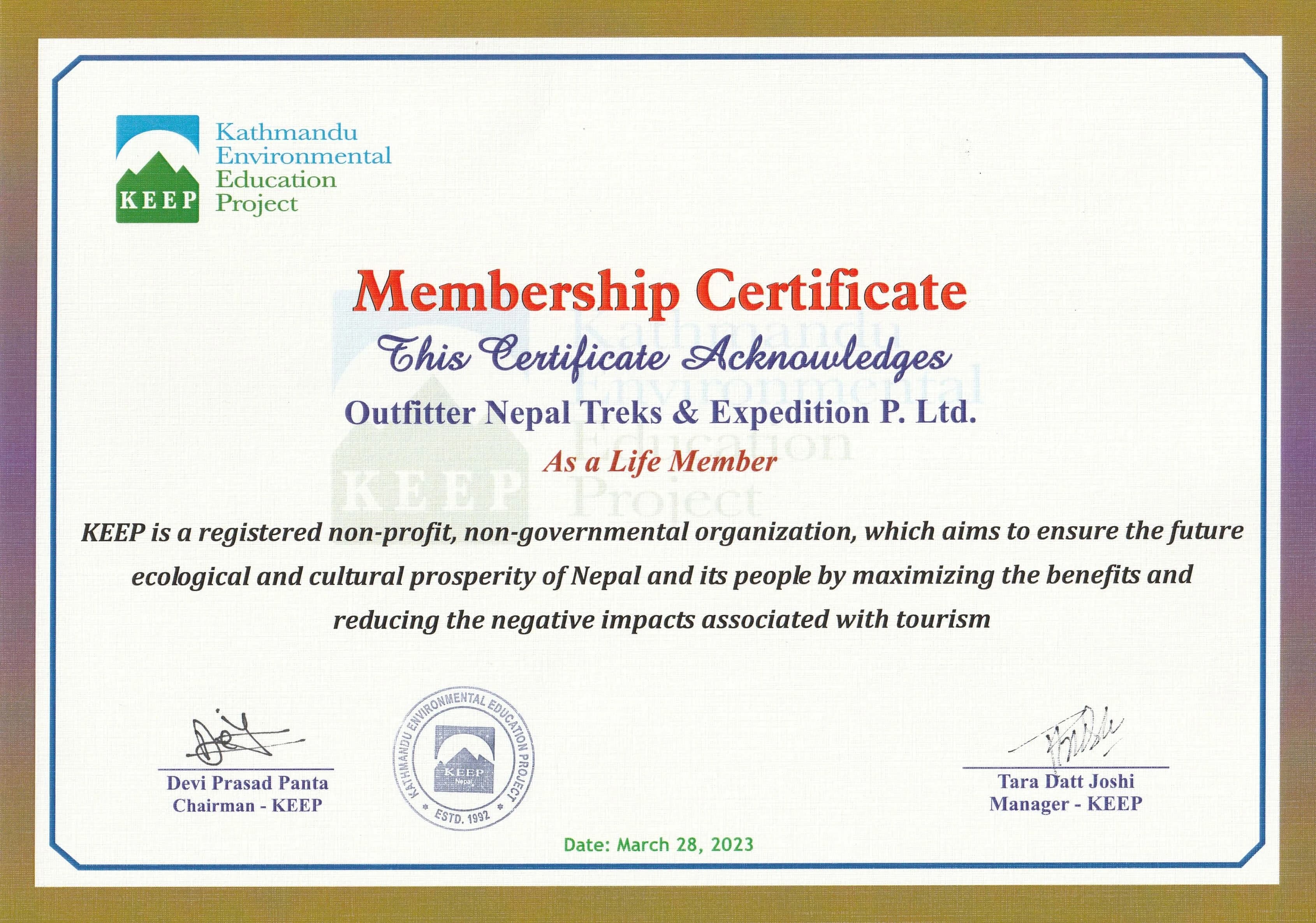 Kathmandu Environmental Education Project - KEEP