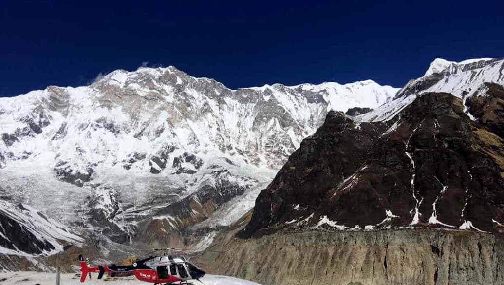 Annapurna Base Camp Helicopter Flight