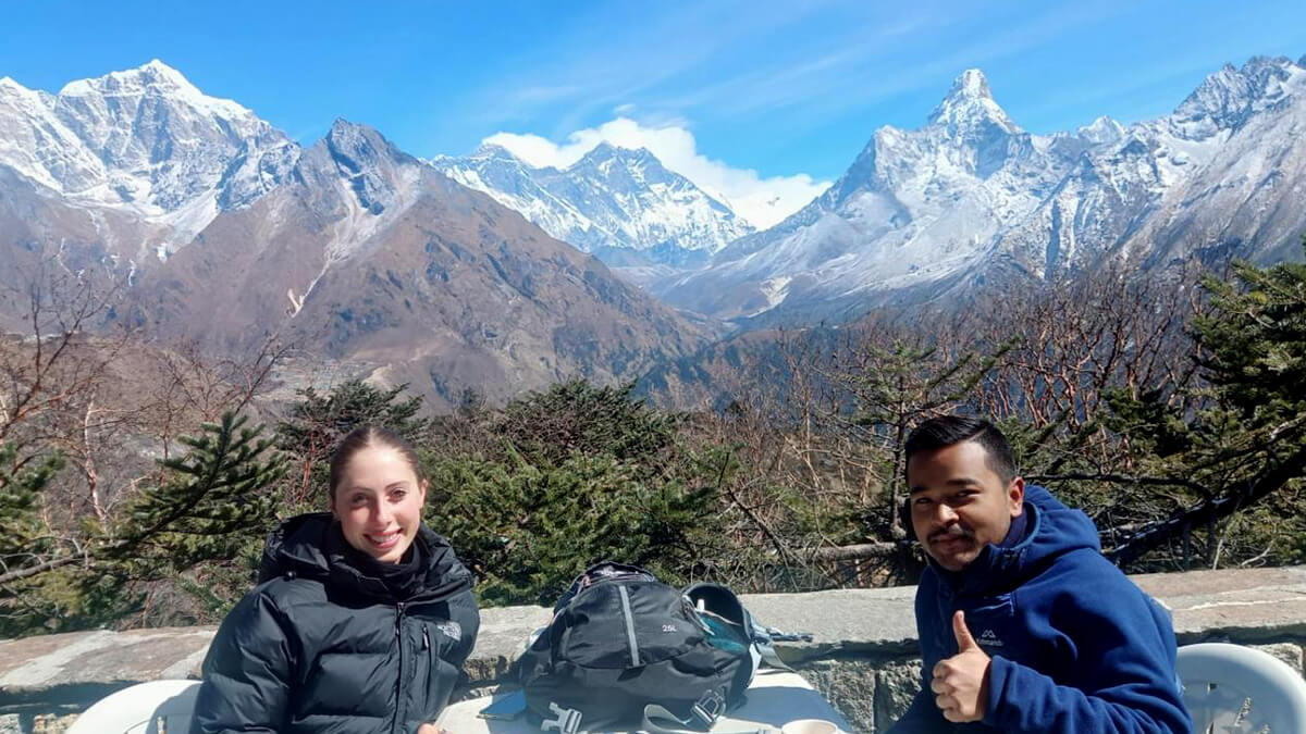 Everest Veiw from Hotel