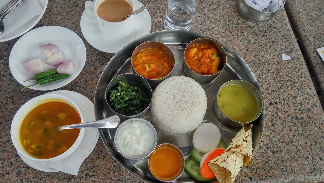 Lunch and Dinner Everest Base Camp Trek