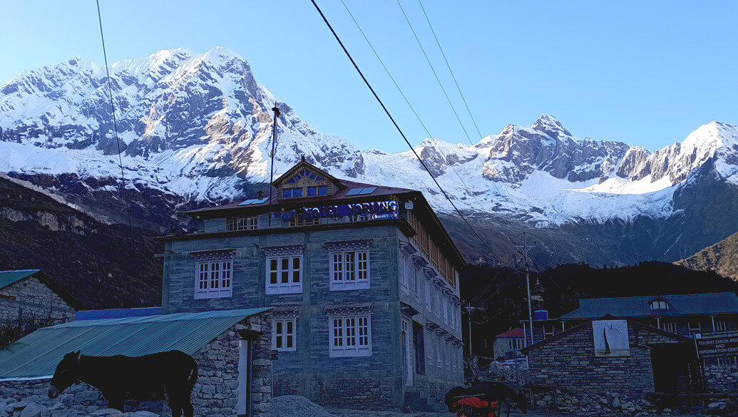 Accommodation in the Manaslu Circuit Trek